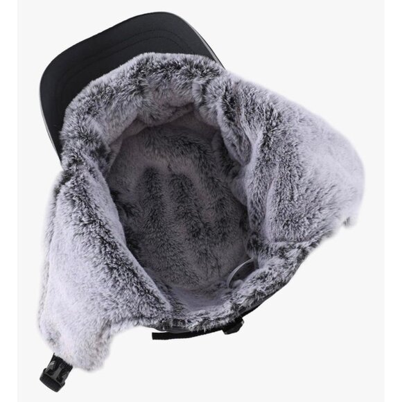 Men’s Fully Lined Faux Fur Trapper Hat - Picture 3 of 7